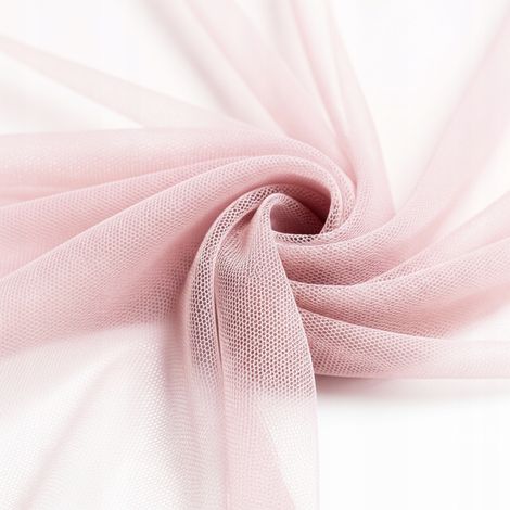 Materiale decorativo in tulle rosa tenue per decorazioni nuziali, 1,5 x 10 m (1/2)