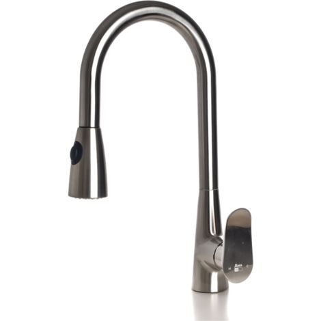 Mitigeur de cuisine à douchette inox SHERLOCK C072-Bn AWA (1/5)