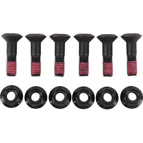 Kit de boulons et écrous de pignon M8 X 32mm, 6 jeux d'écrous de boulons de moto en fer pour YZ YZF. (1/5)
