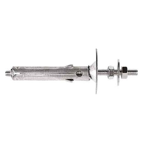 TASSELLO IN ACCIAIO CON VITE DOPPIA 'DY05' Vite M4 - Ø 8x35 mm - 100 pezzi- TECFI