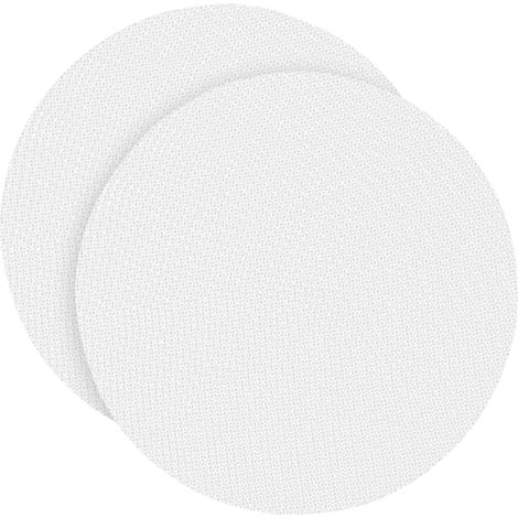 MAGICLULU 2 Feuilles Tapis De Cuisson Vapeur Réutilisable Silicone Antiadhésif Pour Petits Pains Ustensiles De Cuisine Fonctionnels Pour Divers Aliments'Blanc'26X26X0.1CM (1/5)
