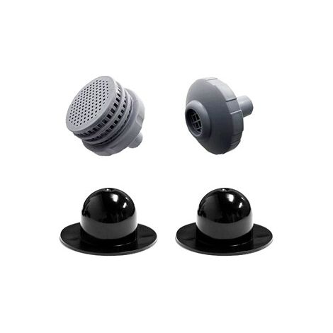 Bouchon en PVC pour Intex – Bouchon pour mur de piscine – Accessoire d étanchéité pour valve de filtre,Lot de trois pièces