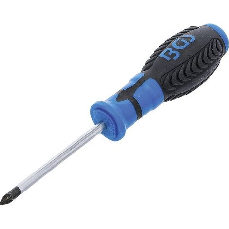 Tournevis Cruciforme PZ1 75 mm - Acier, Manche Ergonomique - Précision et Confort d Utilisation - D-Work