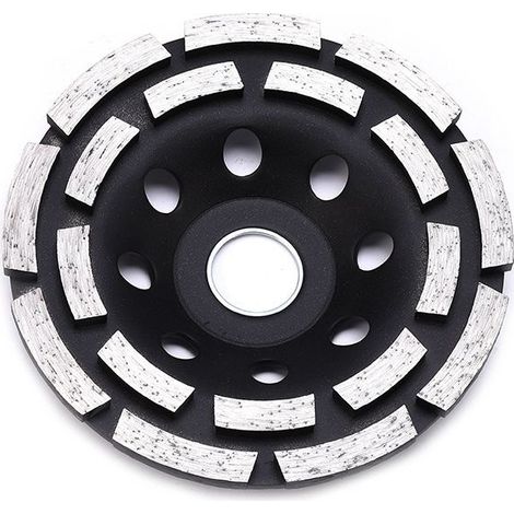 Diamant 125 mm à Meuler Béton. Meule Abrasive à Poncer Béton, Pierre, Granit (1/5)