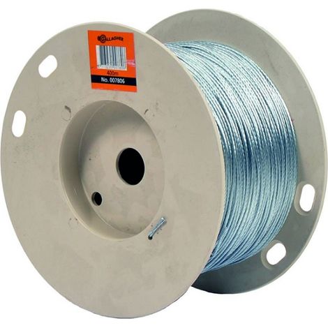 Cavo Metallico 2,0 mm - 6 Kg - 400 m GALLAGHER per Recinzioni Elettriche (1/2)