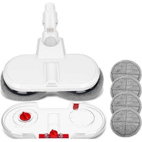 Staubsaugerdüse + Reinigungstuch + Wassertank für Xiaomi 1C K10 G10 Dreame V8 V9 V9B V10 V11 XR - Graues Zubehör (1/5)