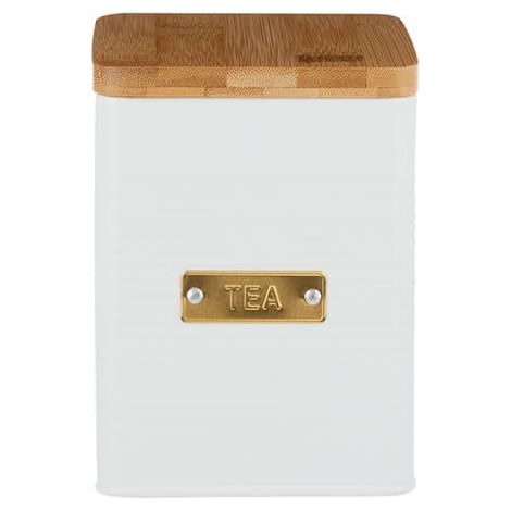 Typhoon Otto White Square Tea Storage Canister