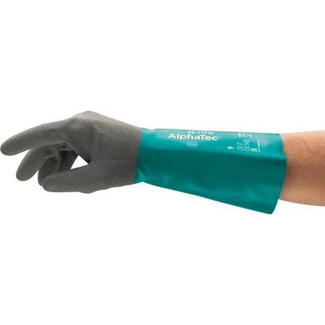Ansell Chemikalienhandschuh AlphaTec 58-535W, Gr. 10 (1/5)