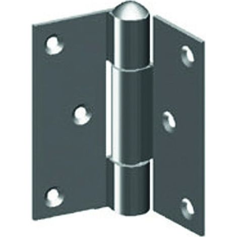 Charnière carrée Américaine percée fraisée 4256 60 x 60 x 2 mm - MONIN