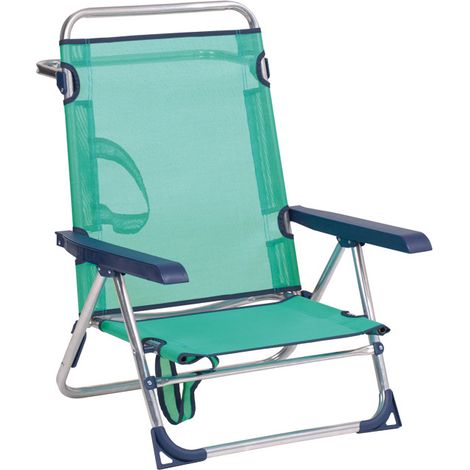 SILLA POSICIONES ALTA ALUMINIO PLAYA