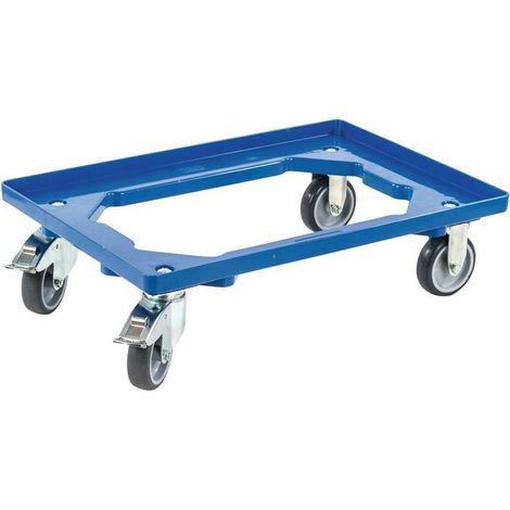 allit Kistenroller Tragfähigkeit 250 kg Gummi-Bereifung - 456858 (1/2)