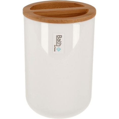 Portacepillos baño darwin 300 ml Blanco