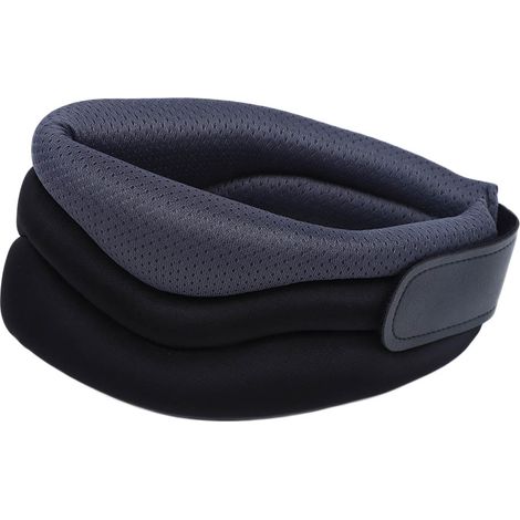 Orthèse cervicale de protection et de correction de posture pour le cou, soutien et soulagement des douleurs cervicales, grise, taille unique. (1/5)