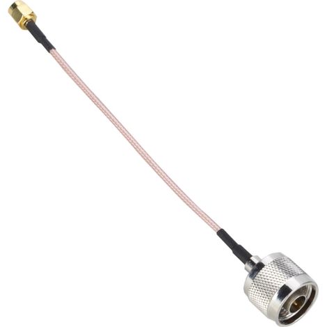 Câble SMA mâle vers N mâle 15cm, RG316 pour antennes WiFi et équipements radiofréquence