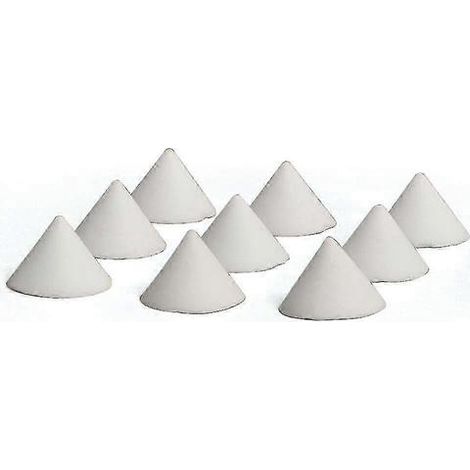 30 supports réfractaires mobiles en céramique pour four de poterie, résistants aux hautes températures et réutilisables. (1/5)