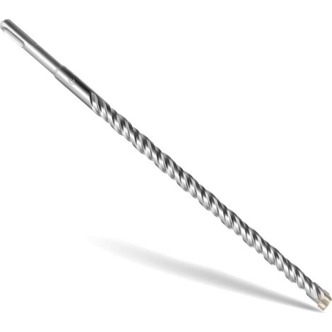 Foret SDS Plus 14mm x 300mm,avec 4 taillants en carbure et double vis, pour béton, pierre naturelle (1/5)