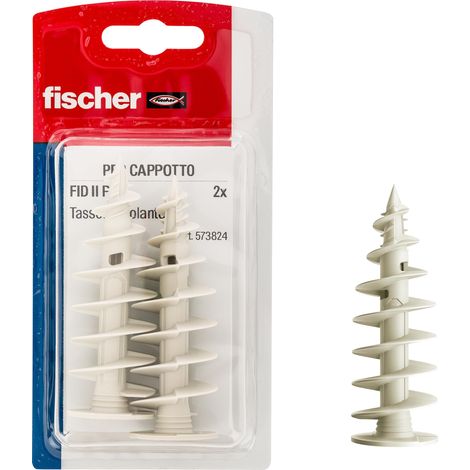 2 chevilles pour manteau, isolantes, utilisables avec cheville chimique, 80 mm, 573824 (1/5)