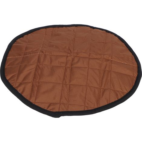 Coussin De Genou Rond - Imperméable En Tissu Oxford Et Feuille D'aluminium - Pour Jardinage Yoga Pique-nique - 1 Pièce (1/5)