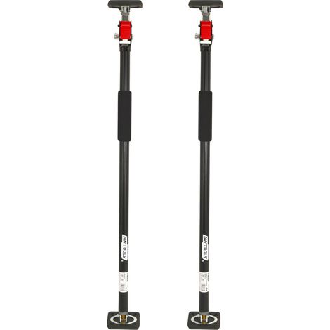 Support télescopique en acier Awtools 95-160 cm, lot de 2 (1/5)