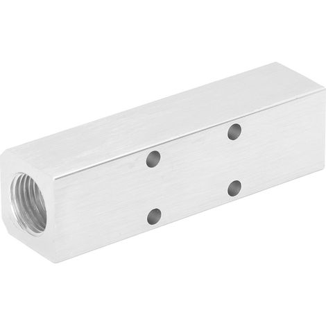 Distributeur pneumatique bloc de distribution d'air G1/2 entrée G1/4 sorties 30x30mm SY30-02-3F connecteur séparateur 3 voies (1/5)