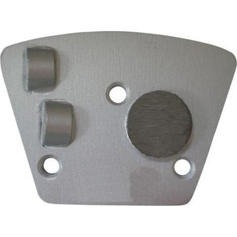 Segment de ponçage diamant rond + PCD à 3 trous connexion M6 rotation droite - colle, mastic, bitume, époxy, peinture - Diamwood (1/2)