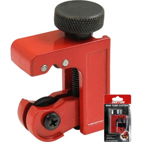 Dekton Adjustable Mini Tube Wheel Roller Pipe Cutter 3 - 22mm 1/8" To 7/8" (1/5)