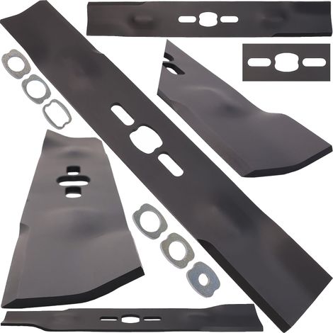 Lame de tondeuse universelle 40cm pour tondeuse de race ⌀10 16 18mm (1/5)