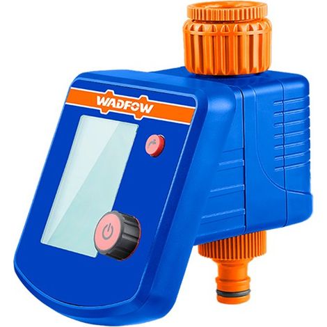 Programador de riego digital WADFOW con caudal de 50L/min y resistente al agua IPX4