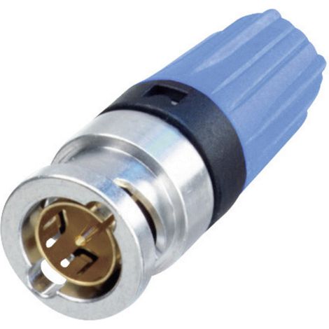 Neutrik NBNC75BLP9 NBNC75BLP9 BNC-Steckverbinder Stecker, gerade 75 Ω 1 St. (1/2)
