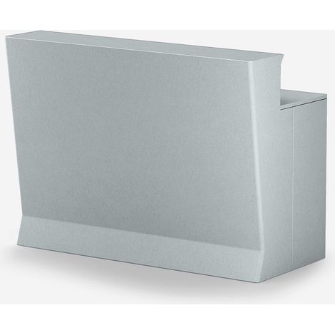 Bancone bar modulare in polietilene di design Marvy 150 - Azzurro