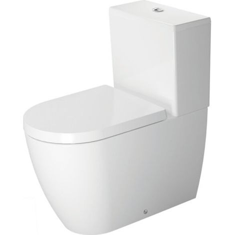 Duravit ME by Starck - Vaso WC combinato, scarico Vario, con WonderGliss, bianco alpino 21700900001 (1/5)