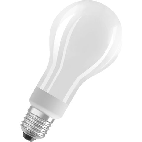 OSRAM Dimmbare Filament LED Lampe mit E27 Sockel, Warmweiss (2700K), klassische Birnenform, 18W, Ersatz für 150W-Glühbirne, matt, LED SUPERSTAR CLASSIC A (1/3)