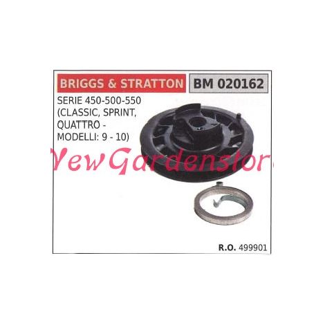 Puleggia messa in moto B&S motore tosaerba rasaerba tagliaerba 450 500 020162