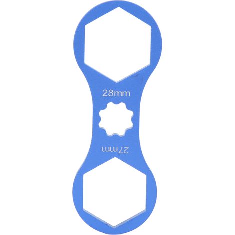 Clé pour fourche avant de vélo en alliage d'aluminium, 4mm d'épaisseur, facile à transporter et à utiliser. (1/5)