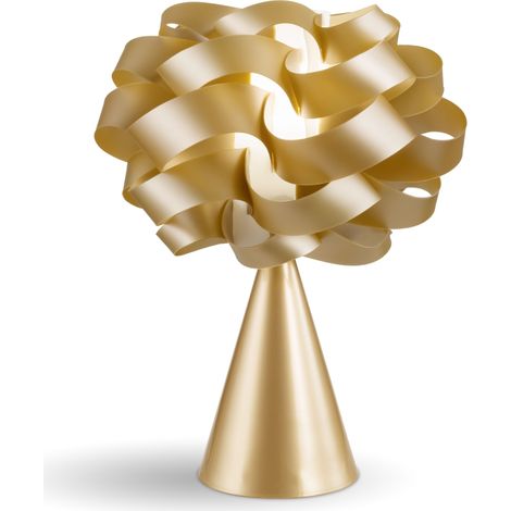 Lampada Da Scrivania-Ufficio Moderna Cloud Polilux ® New Gold 1 Luce E14 (1/2)