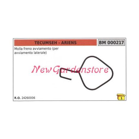 Anlasserbremsfeder für Seitenstarter TECUMSEH 000217