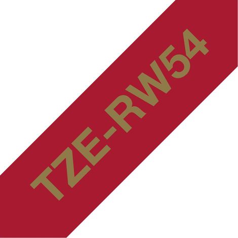 Brother TZE-RW54 nastro per stampante Oro (1/4)