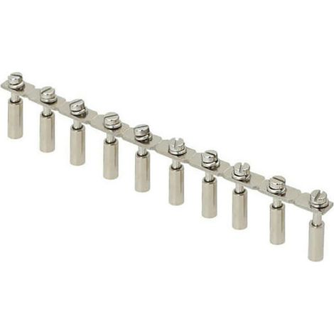 Verbindungssteg Klemmbrücke mit Schrauben für 2,5mm² Reihenklemme FBRI 10-fach