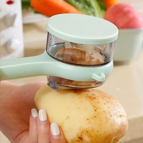 Éplucheur Multifonctionnel - Éplucheuse Trancheuse Râpeuse - Pour Légumes et Fruits - 1 Pièce (1/3)