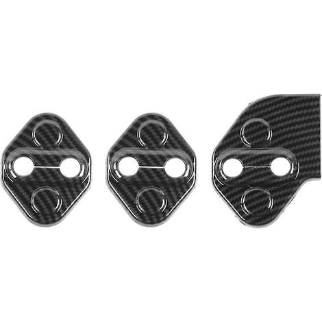Auto Türschloss Schutz Dekoration Abdeckung Trim Zubehör für Jimny 2019 2020 2021 2022 ABS Carbo (1/5)