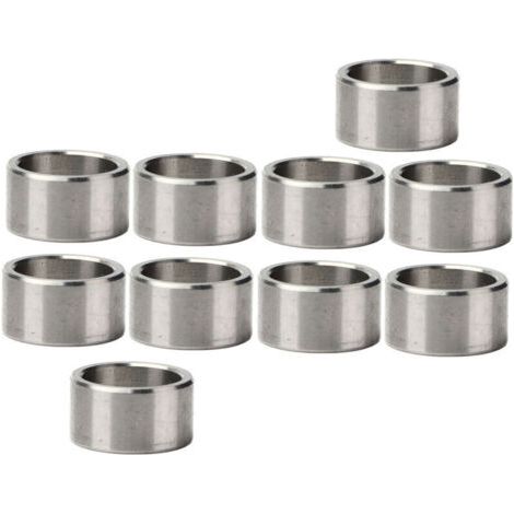 10 Pièces Rondelle Entretoise 15mm OD 12mm ID Rondelle en Acier Inoxydable Entretoise pour Accessoires de Maison et de Voiture Rondelles Plates (3515-0015-0080) (1/4)