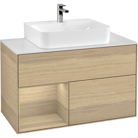Villeroy & Boch G111PCPC meuble sous lavabo Finion G11 (1/2)