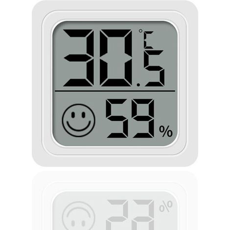 1pc Hygrometer for Home, Bedroom, Baby Room, Dry and Humid, Cooling and Heating, Car Thermometer, Simple Mini Electronic Hygrometer (1/4)