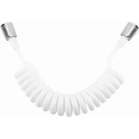 Tuyau de douche flexible à ressort en ABS pour plomberie, WC, pistolet de douchette bidet, salle de bain (1/5)