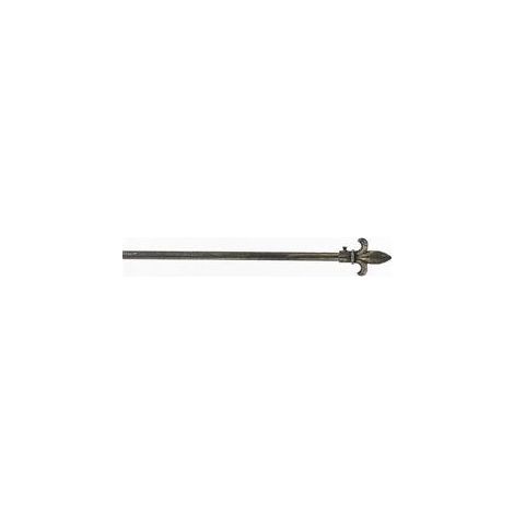 SWISH - KIT BASTONE PER TENDA IN ACCIAIONERO/ORO 70-120 cm DIAM. 8/11 (1/5)