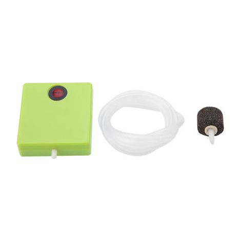 QORVA-Pompe à air pour aquarium, mini pompe d'aération d'oxygène d'eau avec pierre pour le transport de l'isolation pendant l'élevage