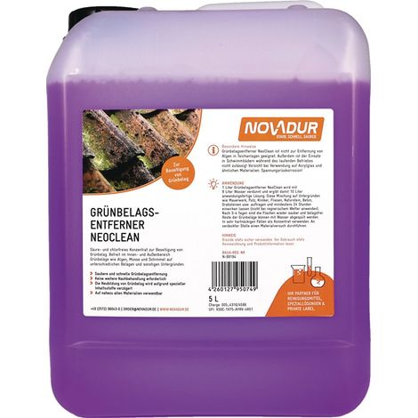 NOVADUR Grünbelagentferner NeoClean Konzentrat5 l