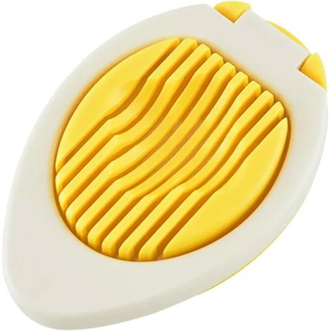ZHIJIA PREMIUM Lot de 1 trancheuse manuelle multifonction compacte coupe œufs fraises cuisine domestique (1/4)