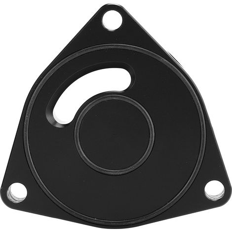 Jeu de 2 entretoises en aluminium pour soupape de décharge turbo BOV 1.5T, compatible Honda Civic 2015-2019, plaque d'espacement argentée (1/3)