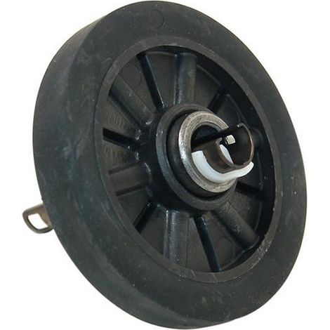 Ersatzteil - Axe long avant et galet de tam -  - BAUKNECHT, WHIRLPOOL, LADEN, IGNIS, KITCHENAID, RADIOLA, PROLINE, IKEA, BOSCH, INDESIT, VEDETTE, SOGELUX